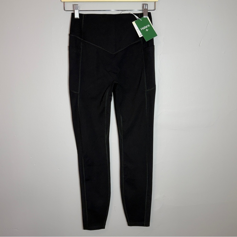 Halara UltraSculpt Leggings Small Black Scrunch Butt High Waist Activewear